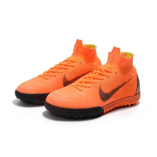 Nike Mercurial SuperflyX 6 Elite TF voor Kinderen - Oranje Zwart_8.jpg
